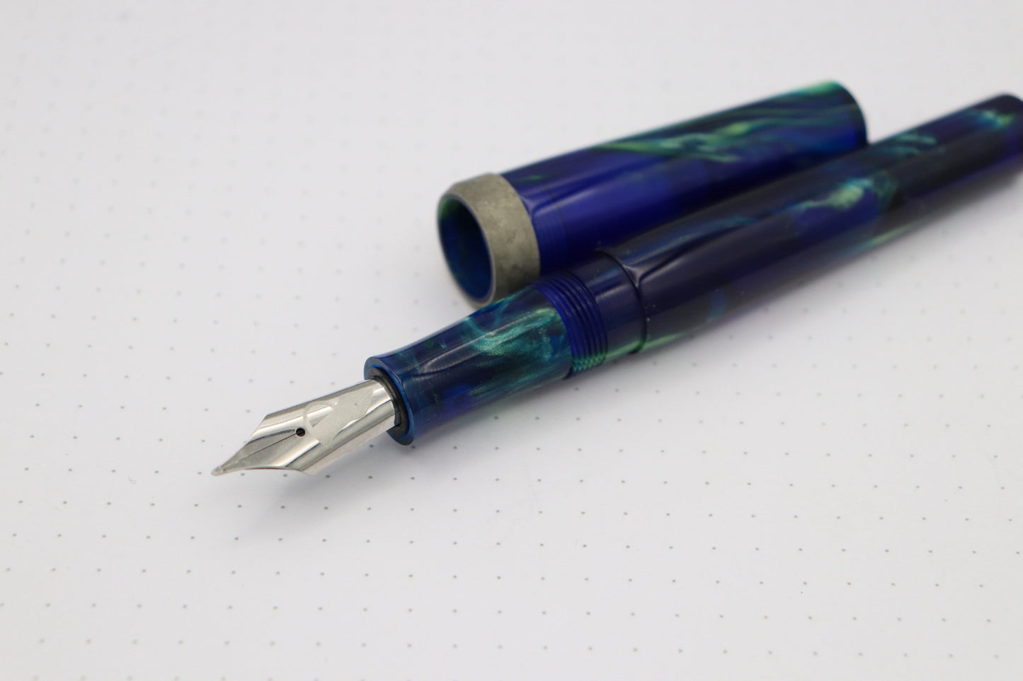 Poseidon Plus Fountain Pen, Ocean Cenote