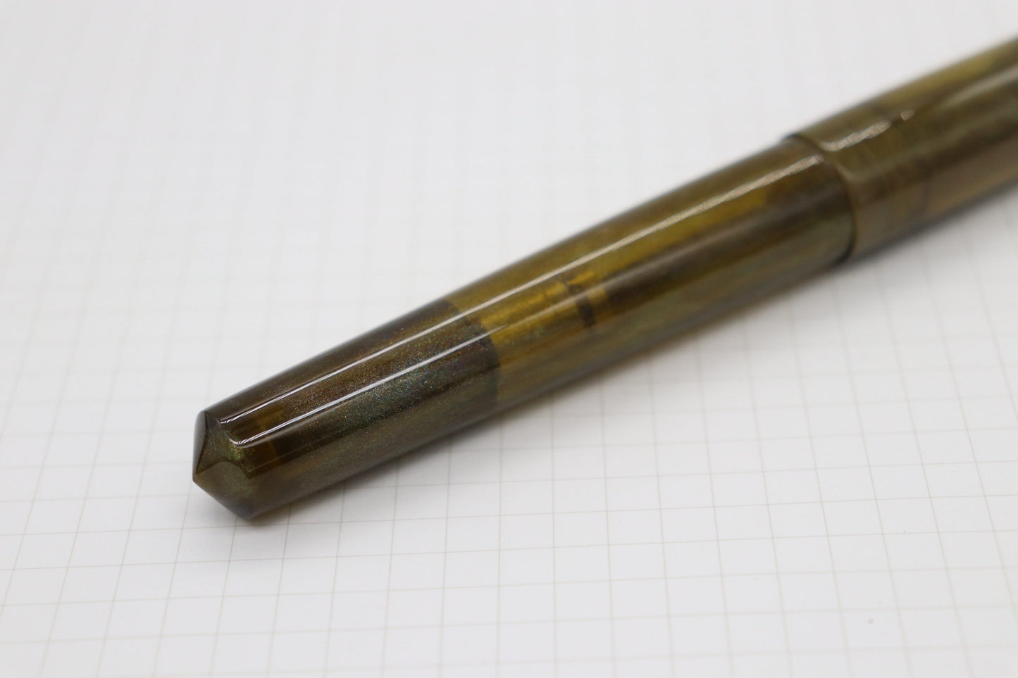 Poseidon Fountain Pen, Brown MOP