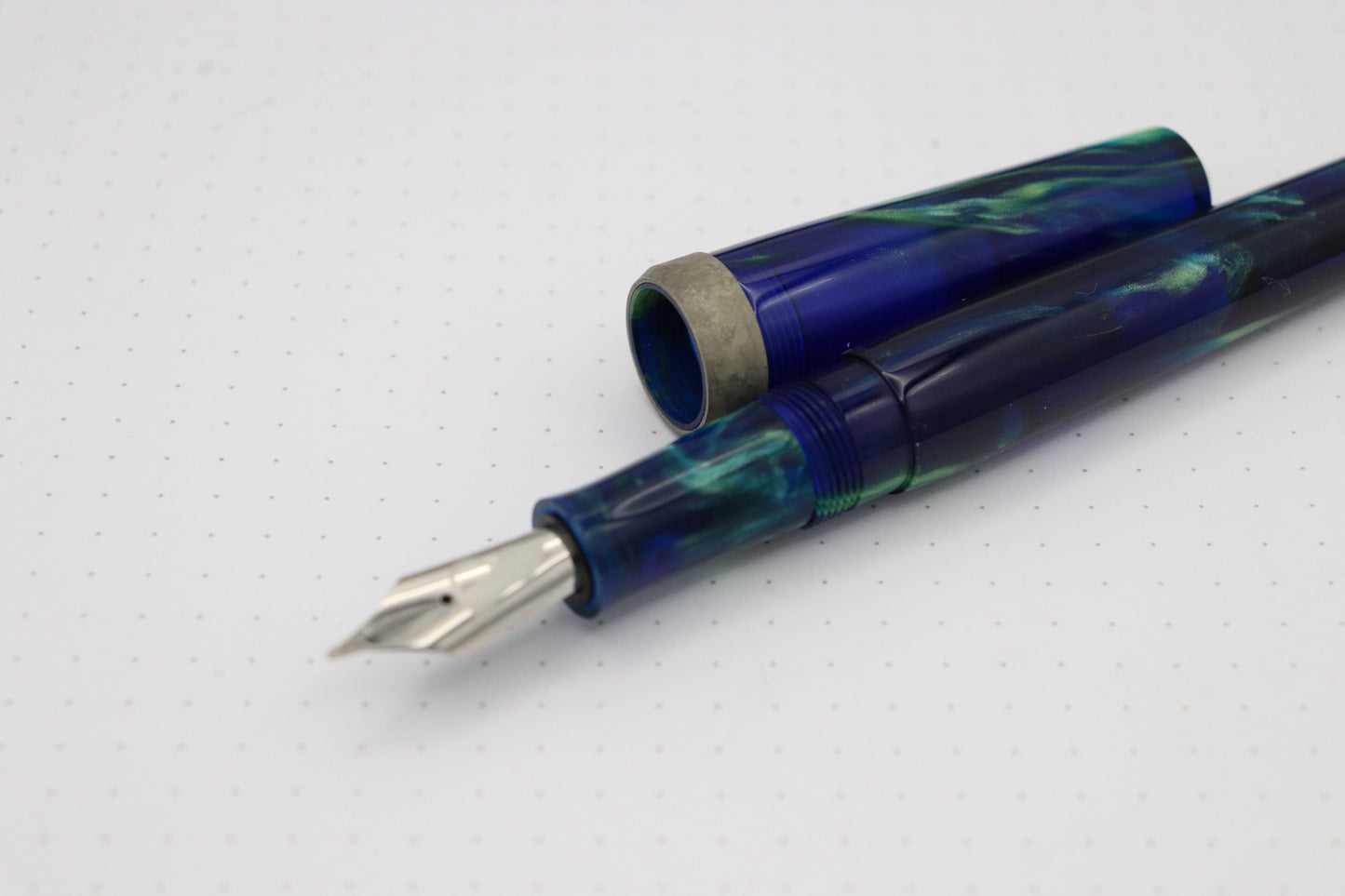 Poseidon Plus Fountain Pen, Ocean Cenote