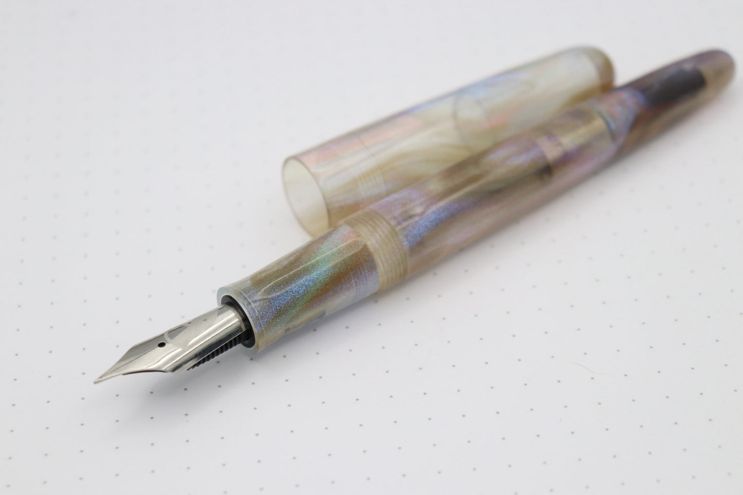 Merlin Fountain Pen, Lagoon Nebula