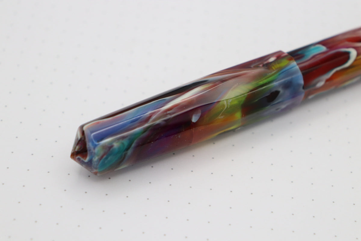 Faceted Poseidon Fountain Pen, Retro PM