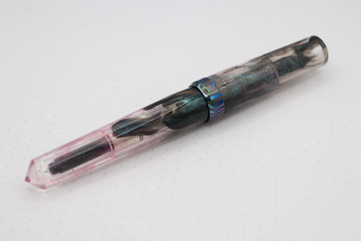 Poseidon Fountain Pen, One-Off Brooks Blank