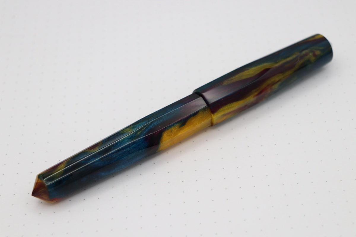 Faceted Poseidon Fountain Pen, Blunderbuss