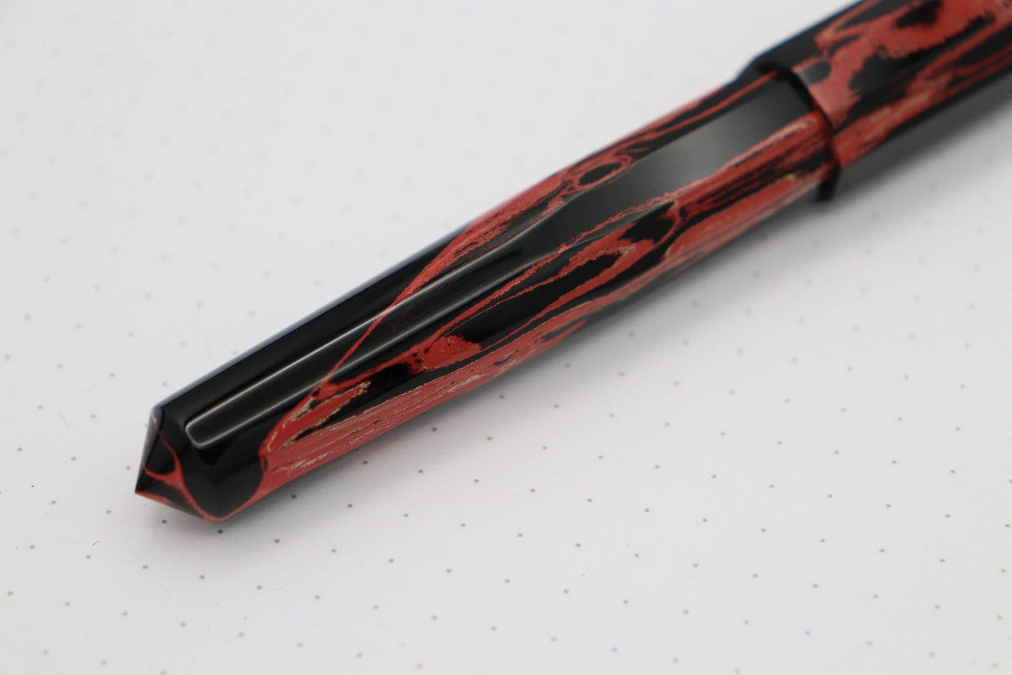 Faceted Poseidon Fountain Pen, Vesuv II