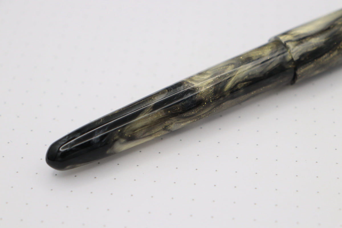 Merlin Fountain Pen, Obsidian Mermaid