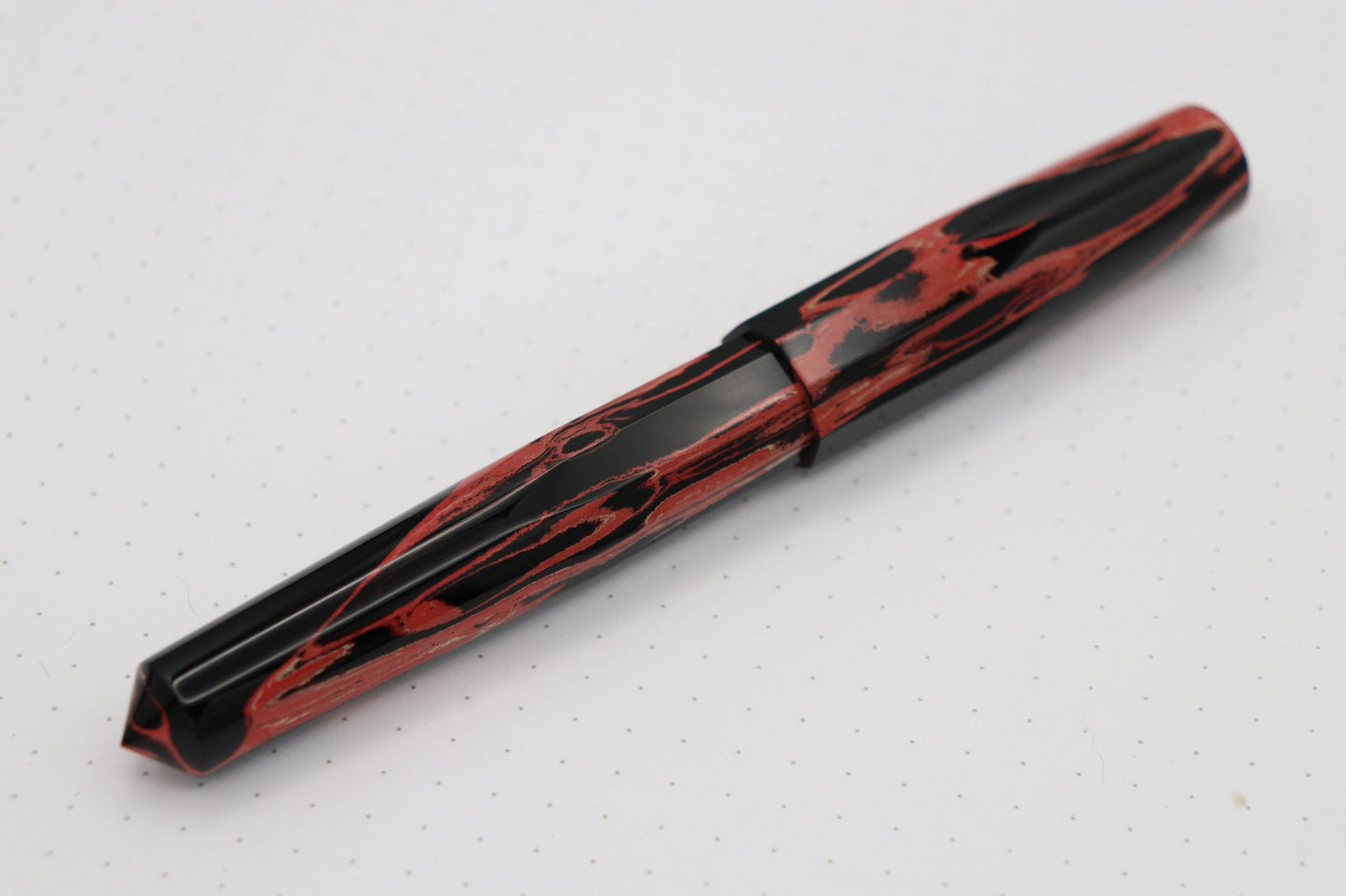 Faceted Poseidon Fountain Pen, Vesuv II