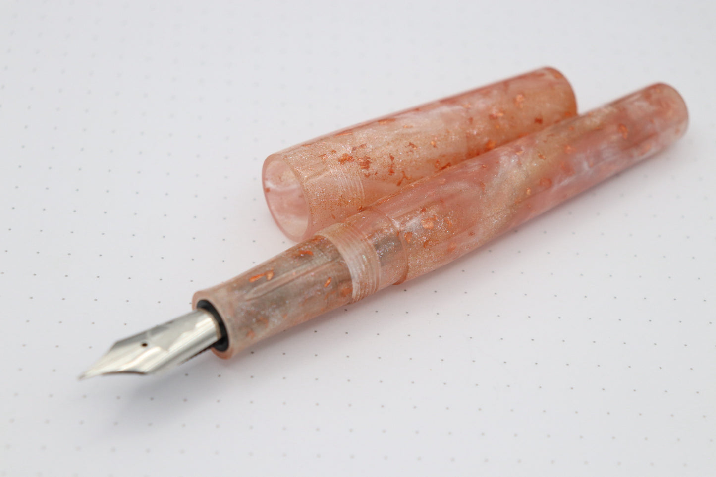 Poseidon Fountain Pen, Blushing Beauty