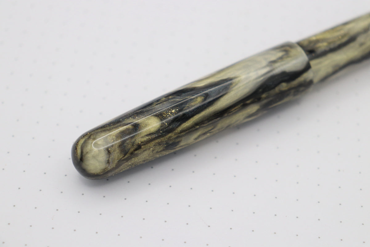 Merlin Fountain Pen, Obsidian Mermaid