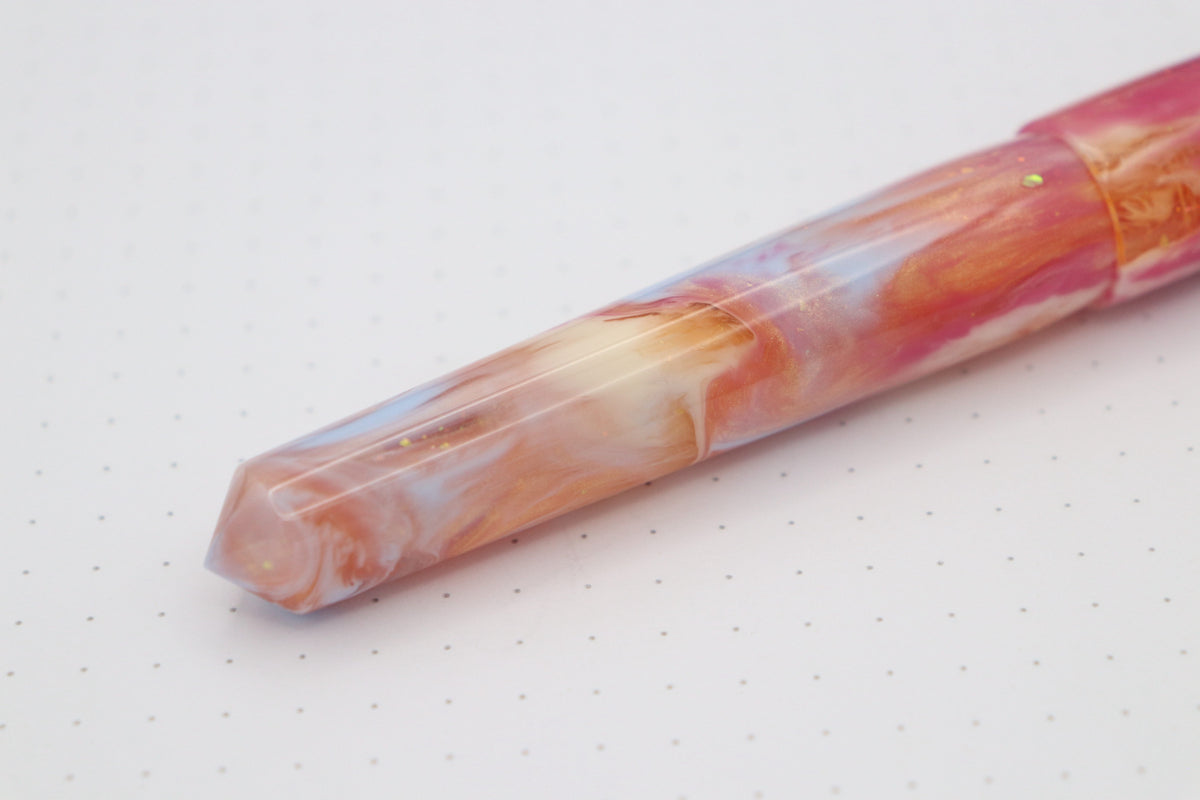 Poseidon Fountain Pen, Dragonfruit Dash
