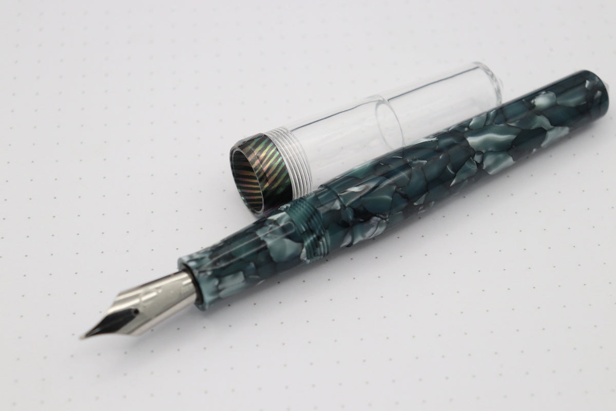 Poseidon Plus Fountain Pen, Mazzuchelli/Clarity