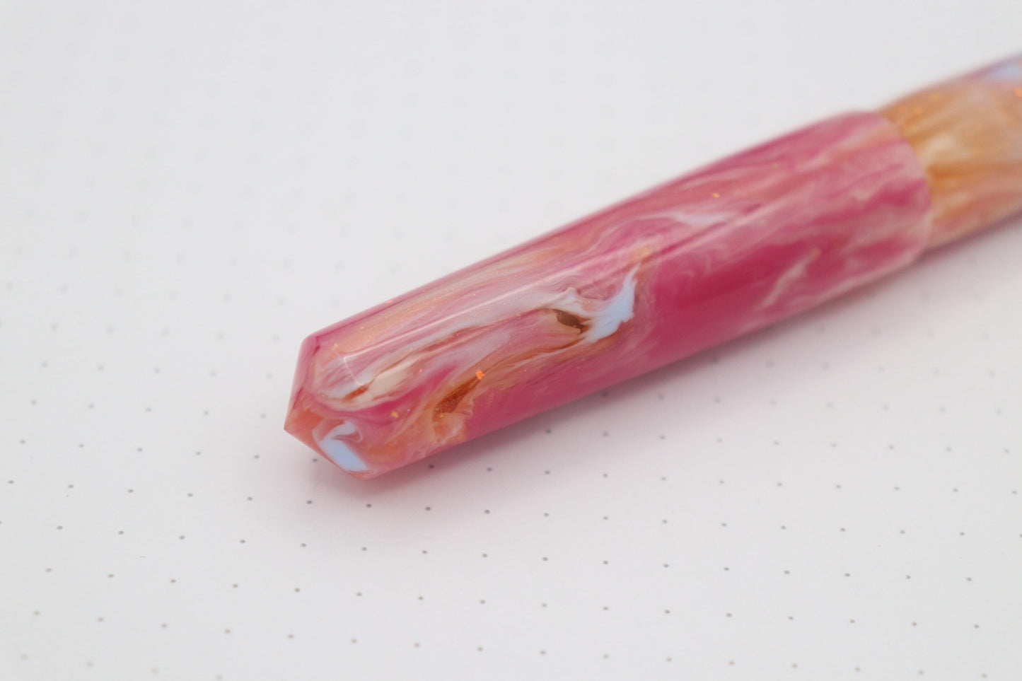Poseidon Fountain Pen, Dragonfruit Dash