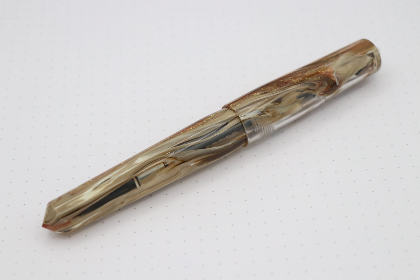 Poseidon Fountain Pen, Coffee Demo