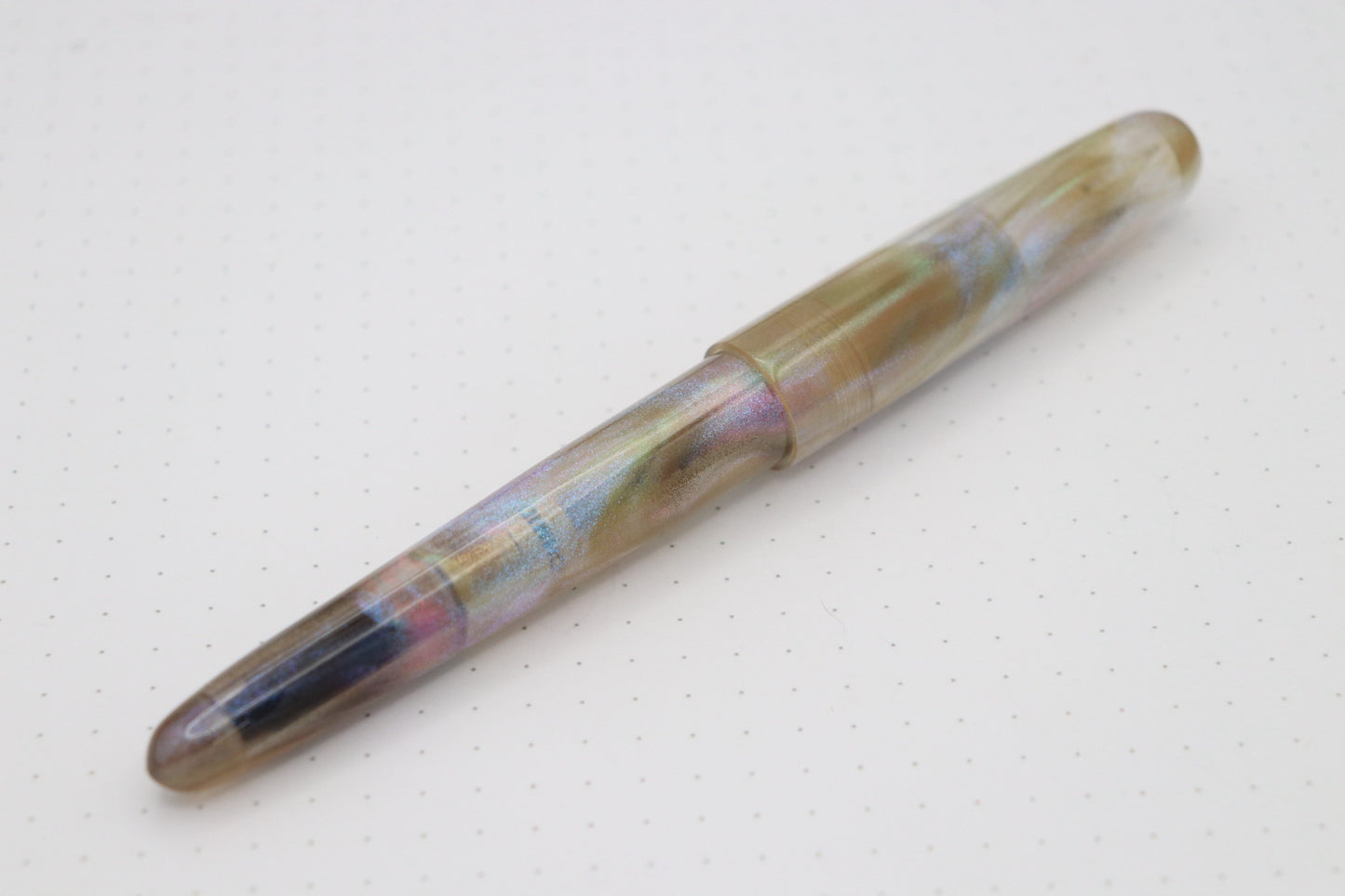 Merlin Fountain Pen, Lagoon Nebula