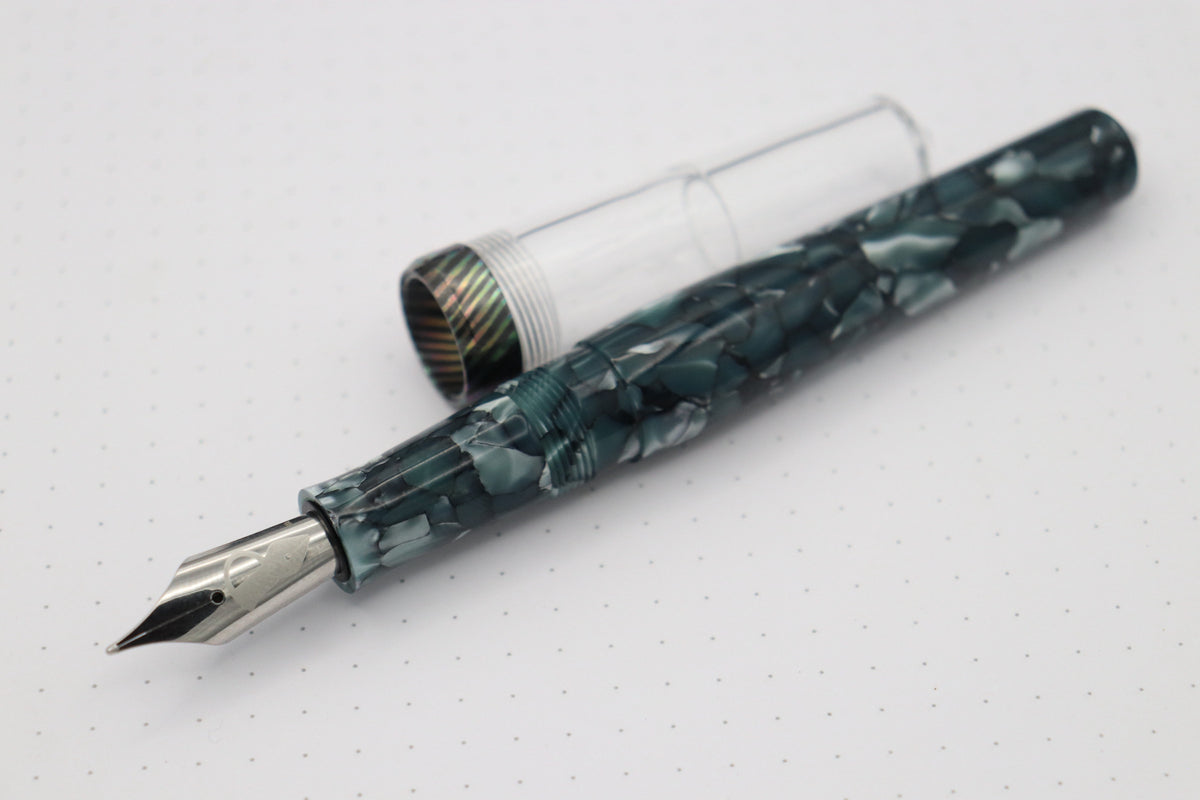 Poseidon Plus Fountain Pen, Mazzuchelli/Clarity