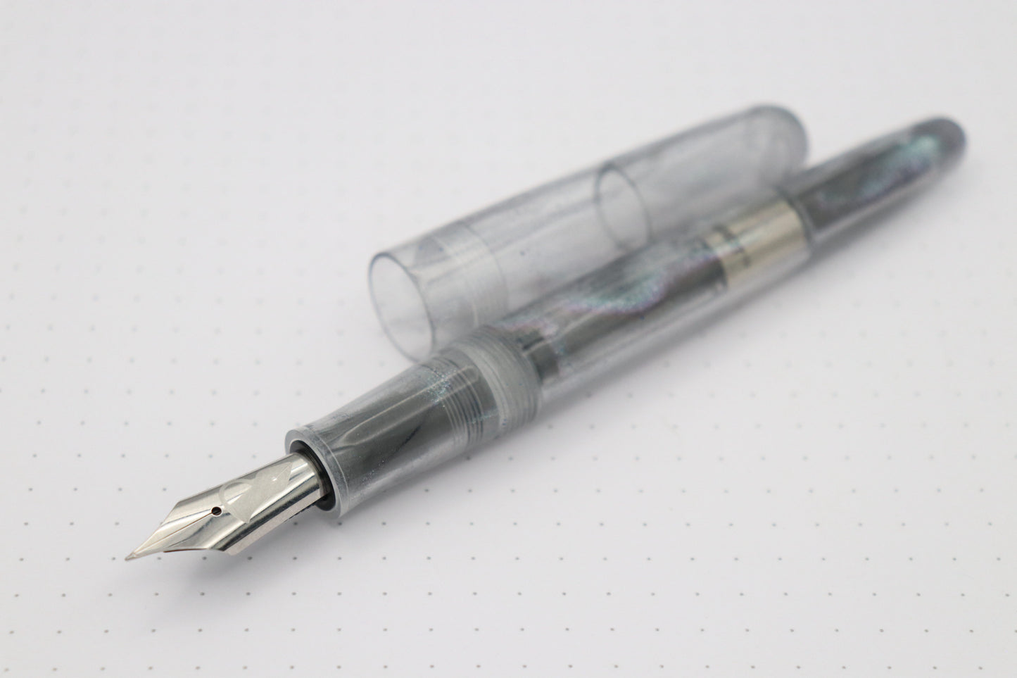 Merlin Fountain Pen, Pourly Controlled Test