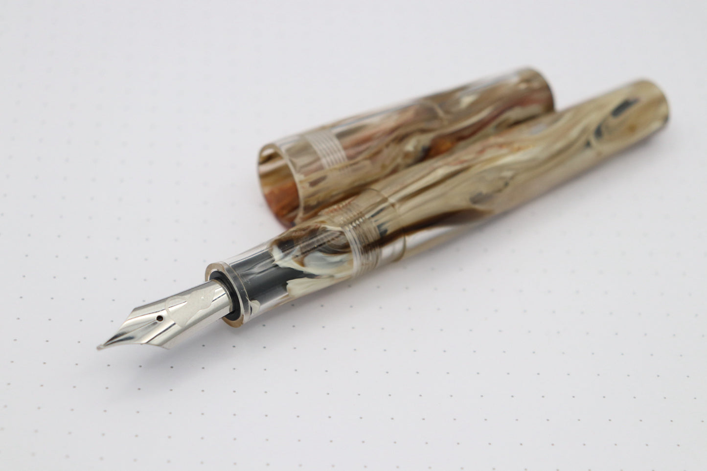 Poseidon Fountain Pen, Coffee Demo