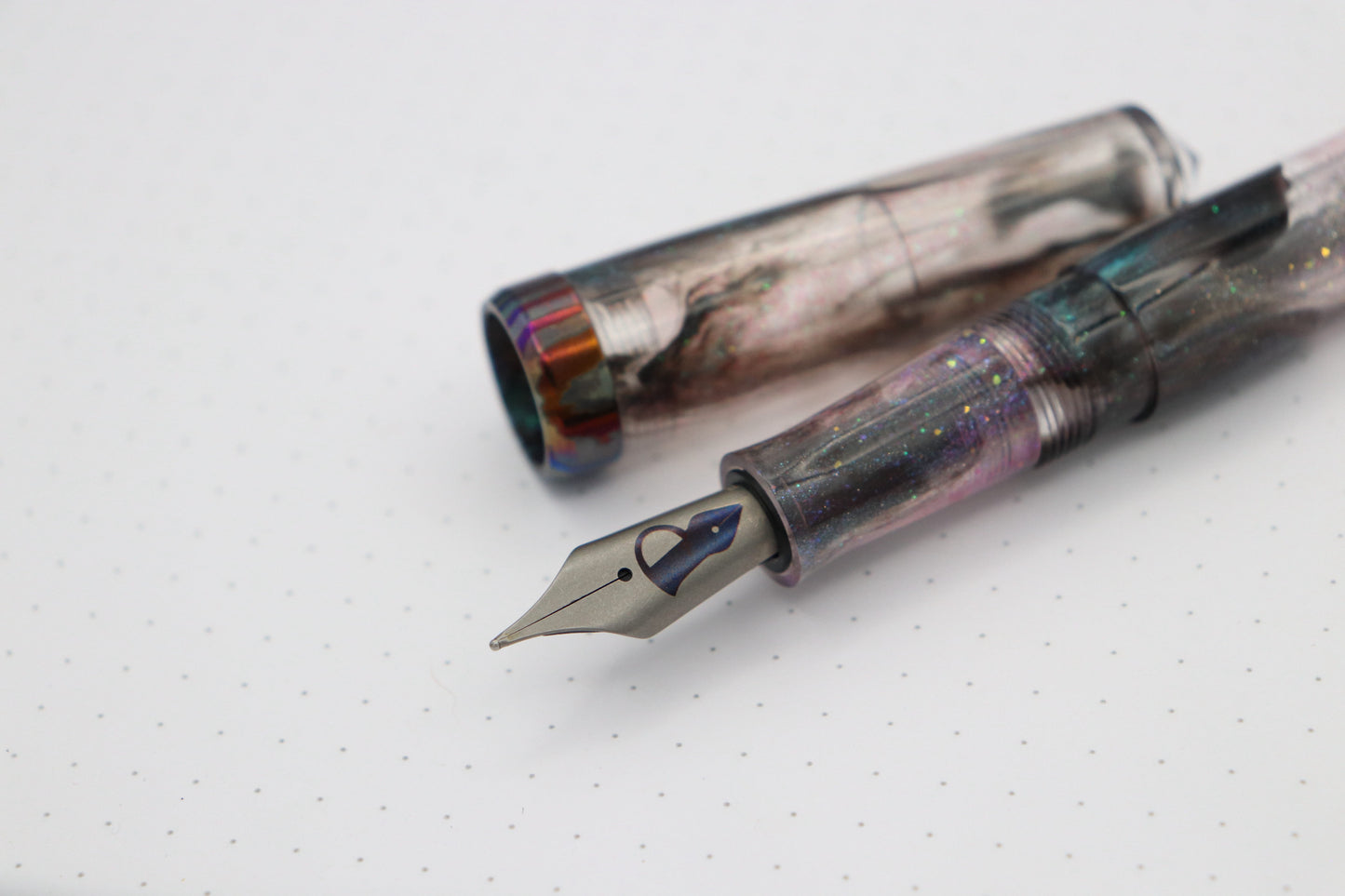 Poseidon Fountain Pen, One-Off Brooks Blank