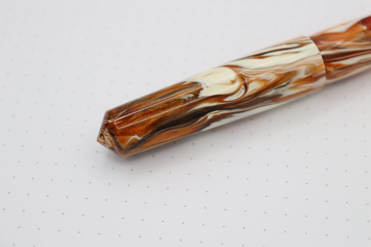 Poseidon Fountain Pen, Calico Koi