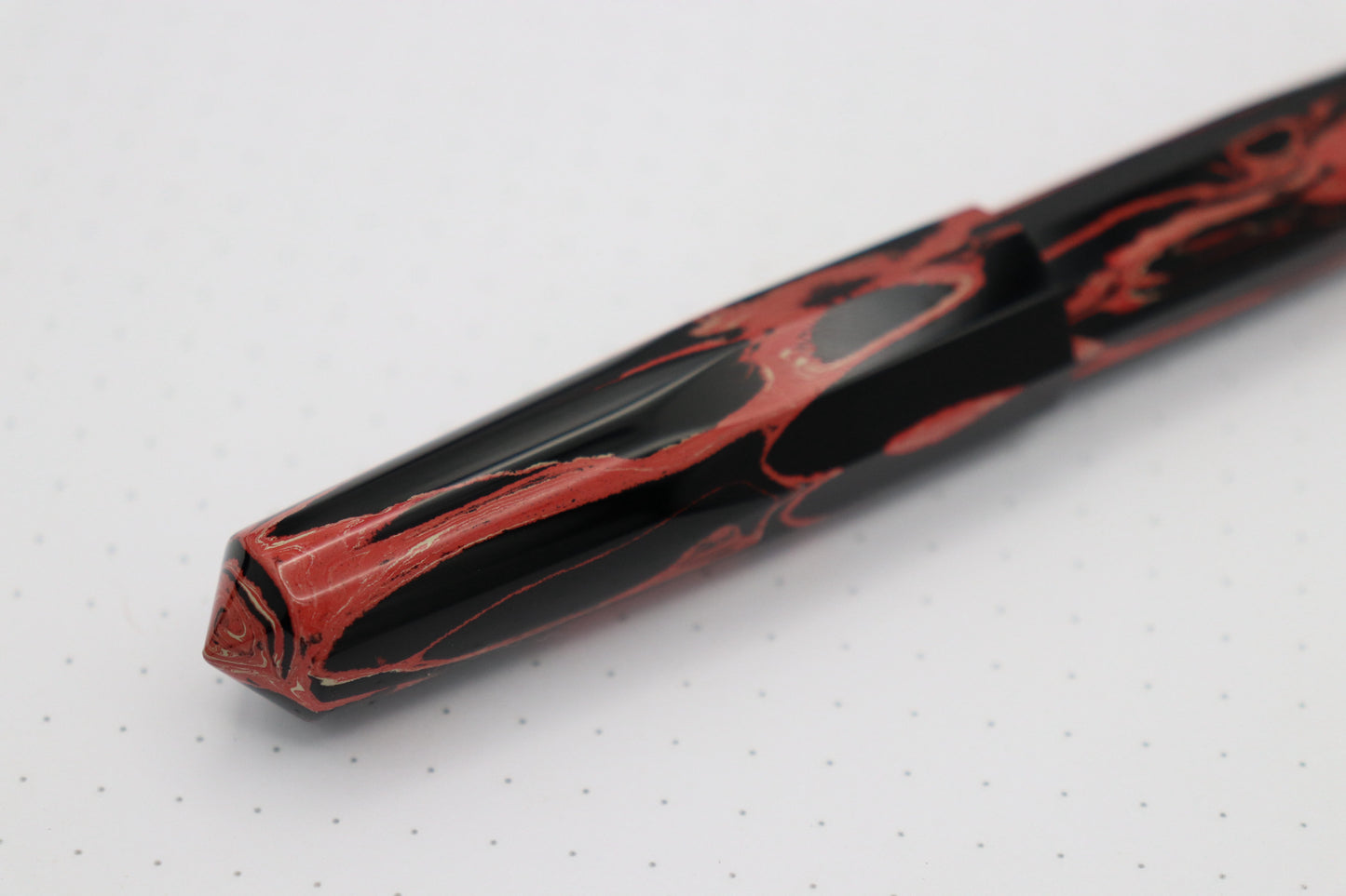 Faceted Poseidon Fountain Pen, Vesuv II