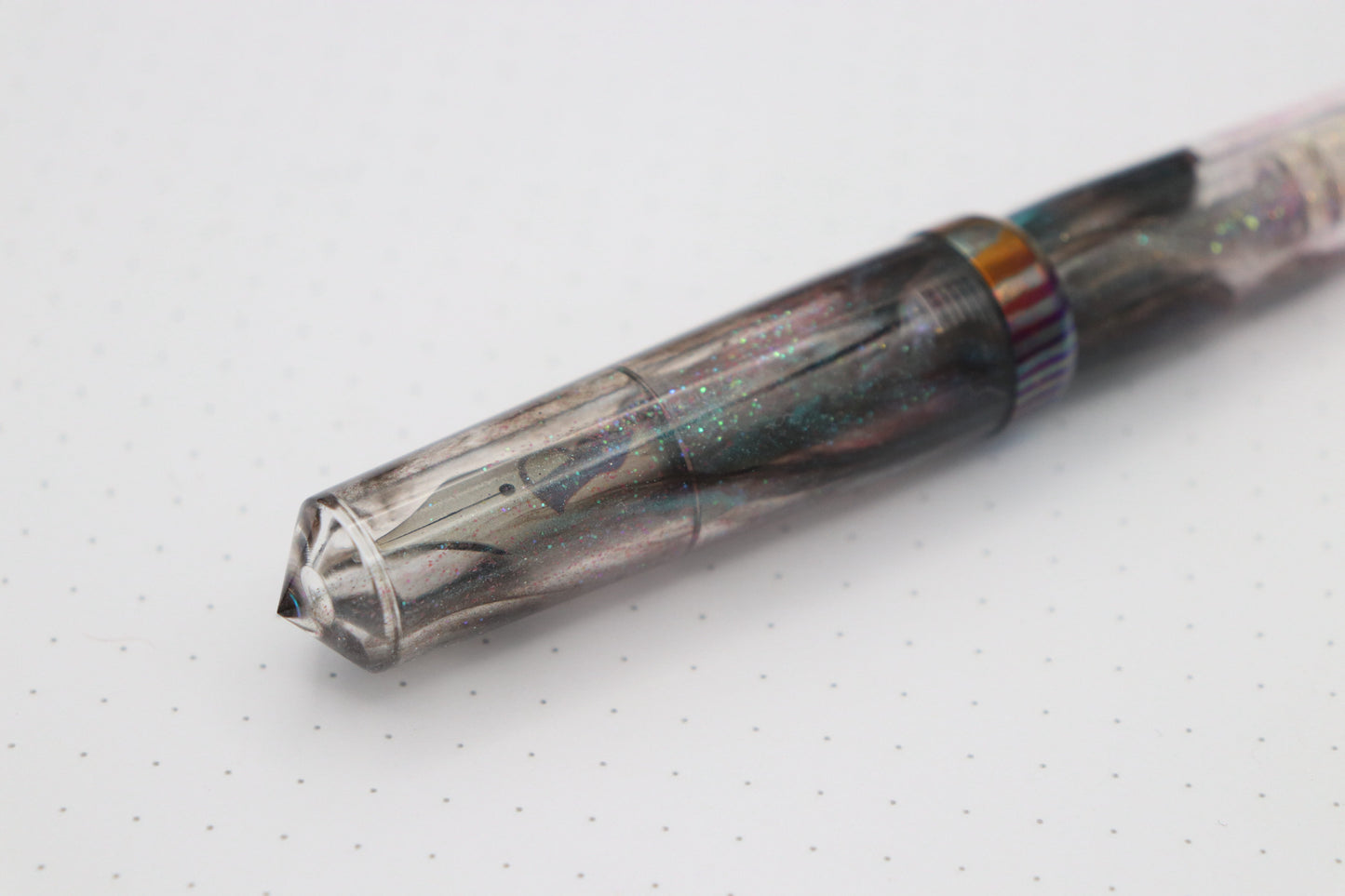 Poseidon Fountain Pen, One-Off Brooks Blank