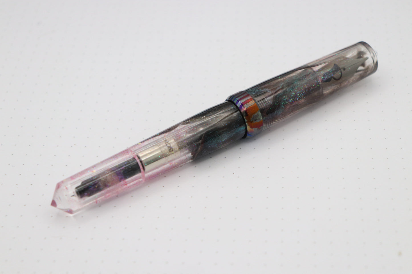 Poseidon Fountain Pen, One-Off Brooks Blank