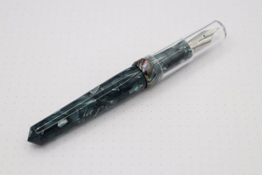 Poseidon Plus Fountain Pen, Mazzuchelli/Clarity