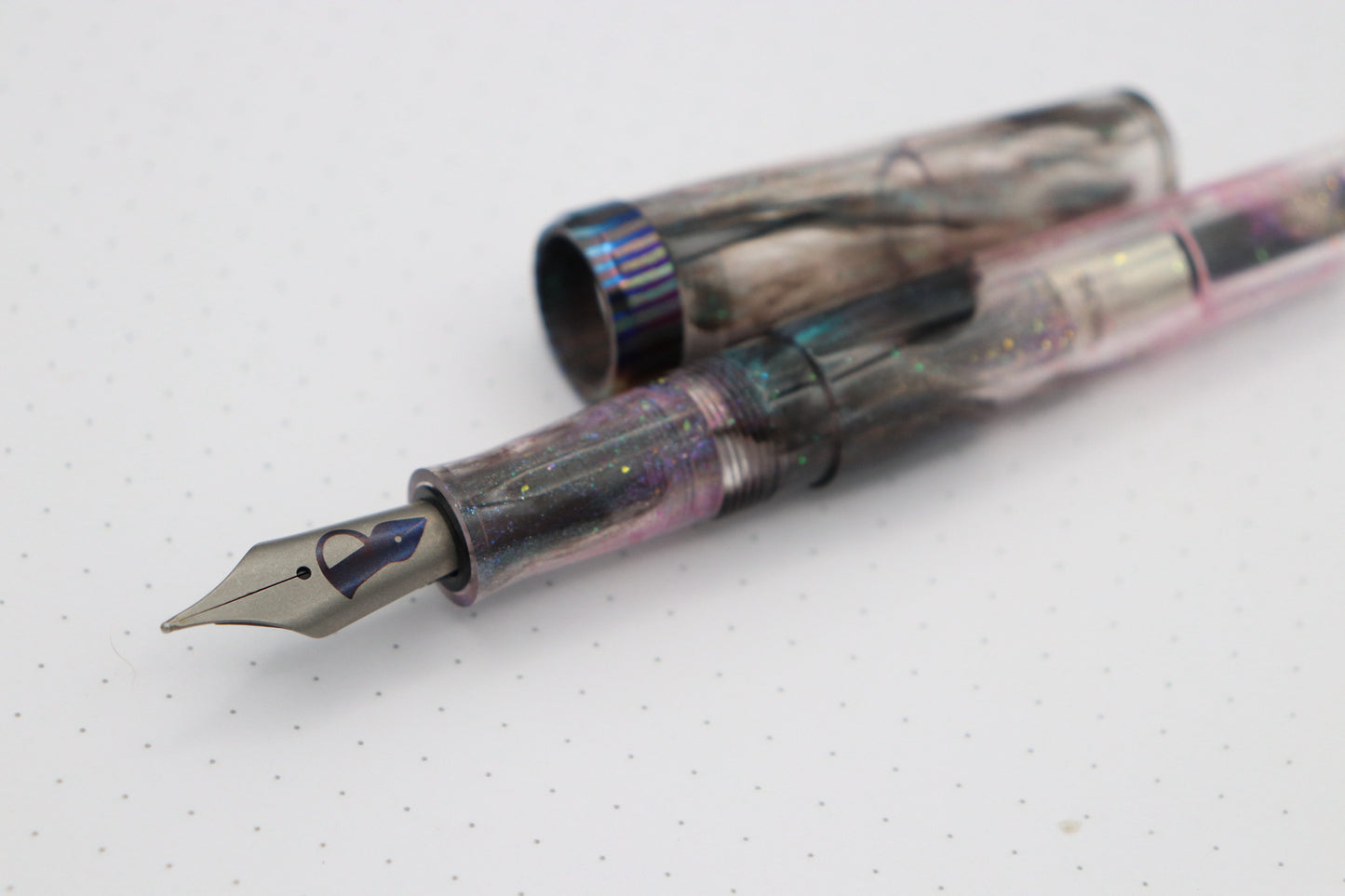 Poseidon Fountain Pen, One-Off Brooks Blank