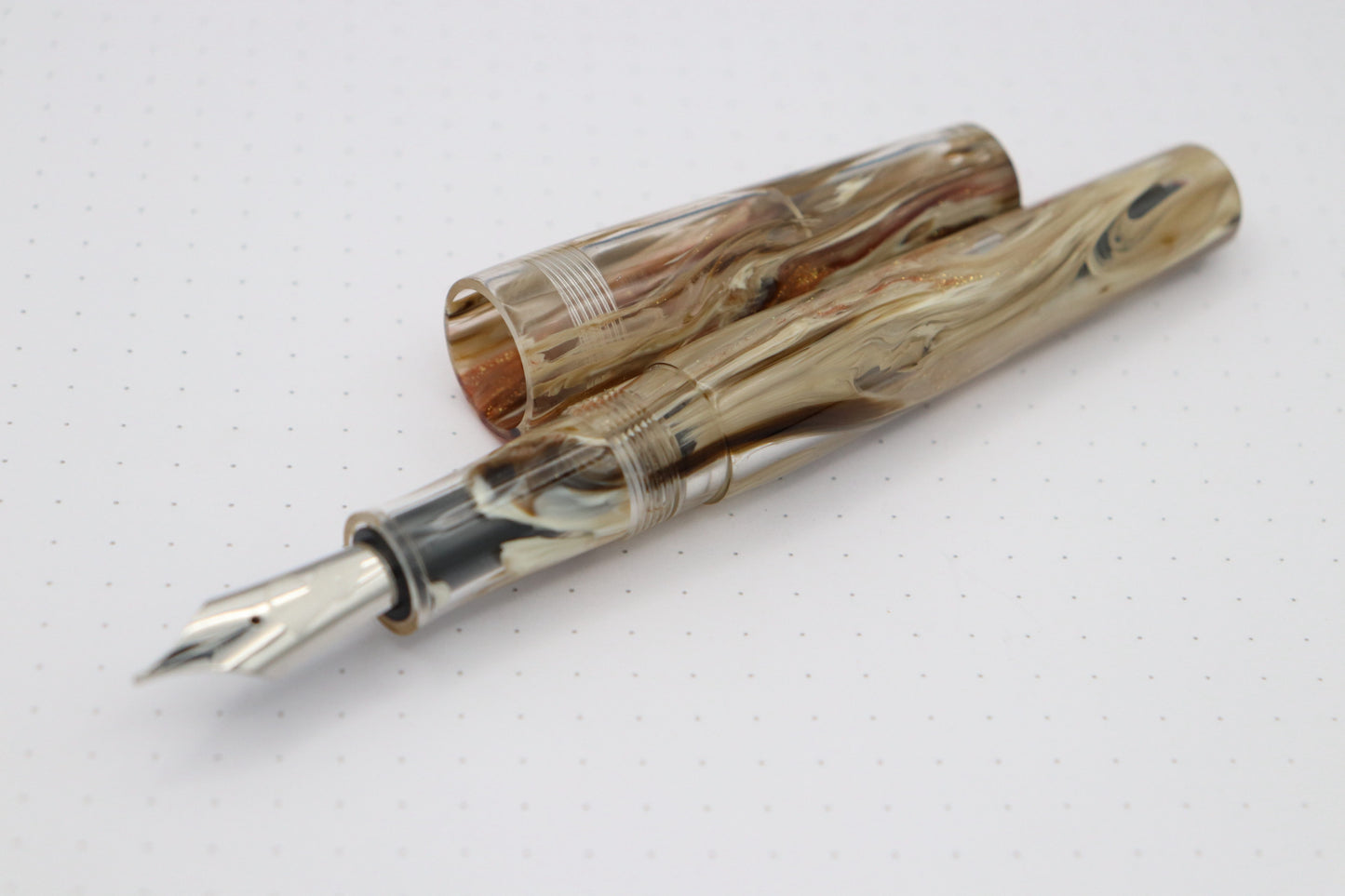Poseidon Fountain Pen, Coffee Demo