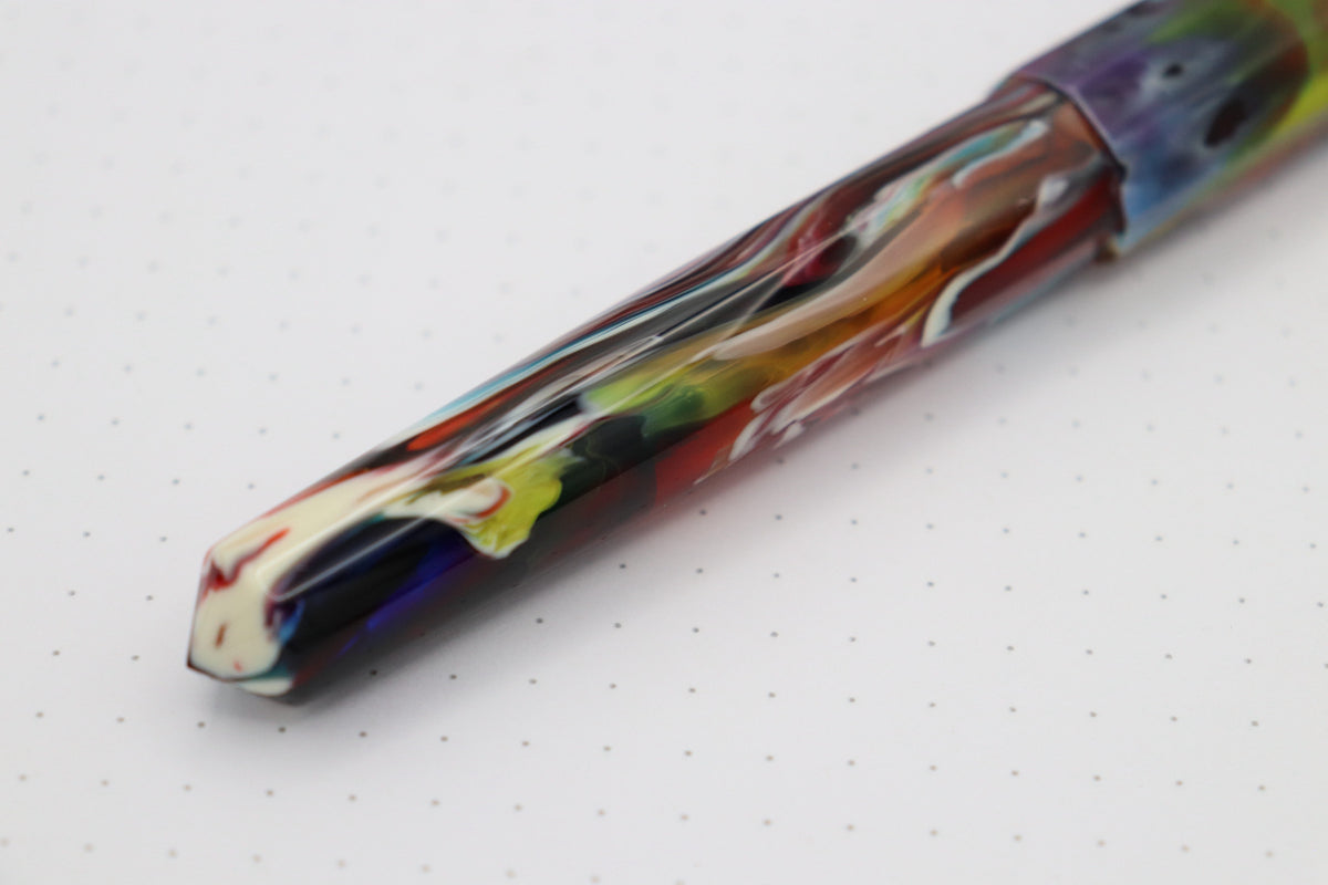 Faceted Poseidon Fountain Pen, Retro PM