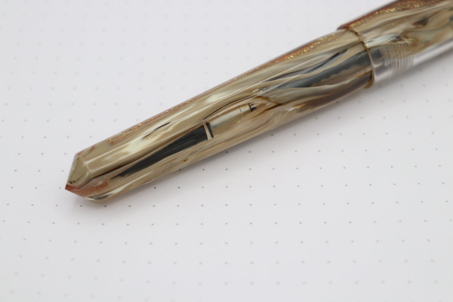 Poseidon Fountain Pen, Coffee Demo