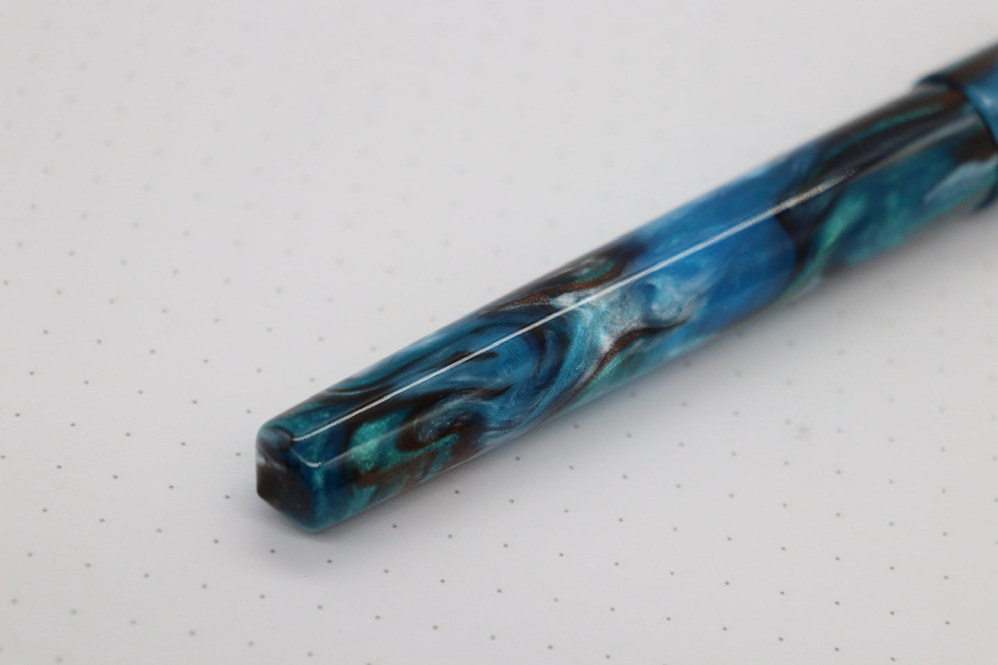 Poseidon Fountain Pen, Polar Cenote