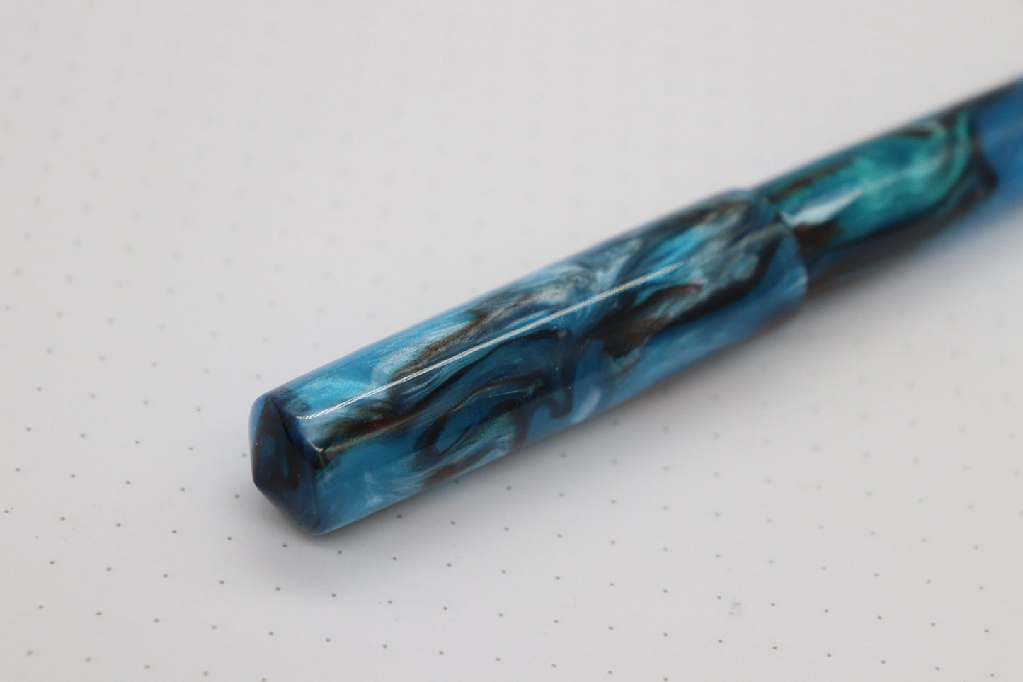 Poseidon Fountain Pen, Polar Cenote