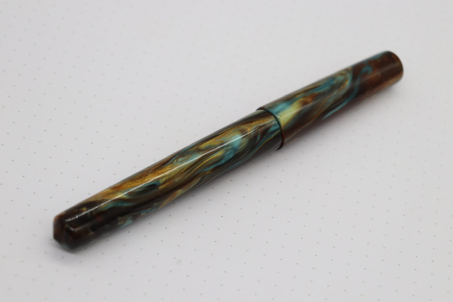 Poseidon Fountain Pen, Tropical Canopy