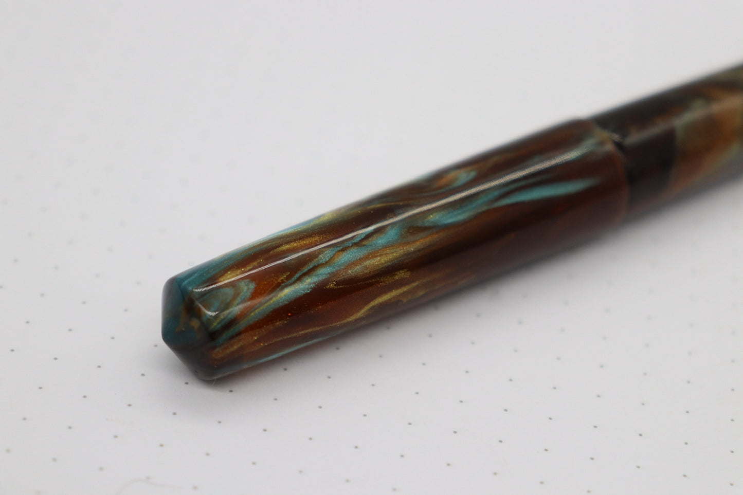 Poseidon Fountain Pen, Tropical Canopy