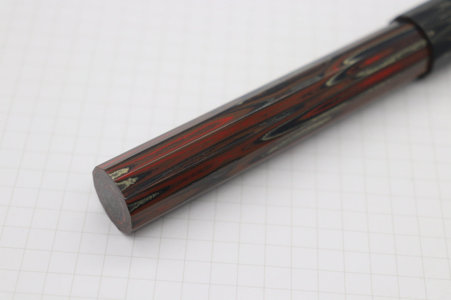 Cerberus Fountain Pen, Faceted, SEM Crane