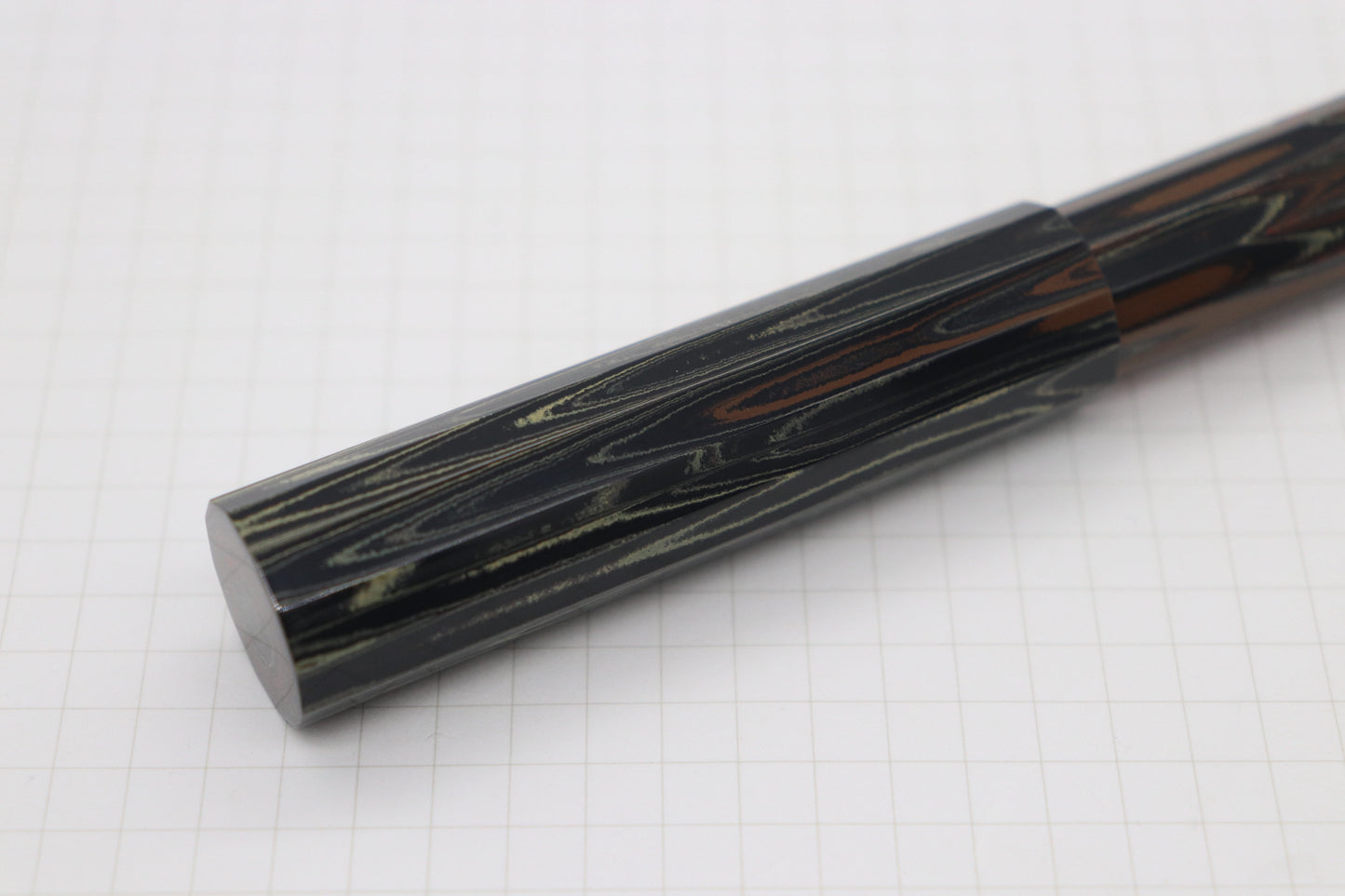 Cerberus Fountain Pen, Faceted, SEM Crane