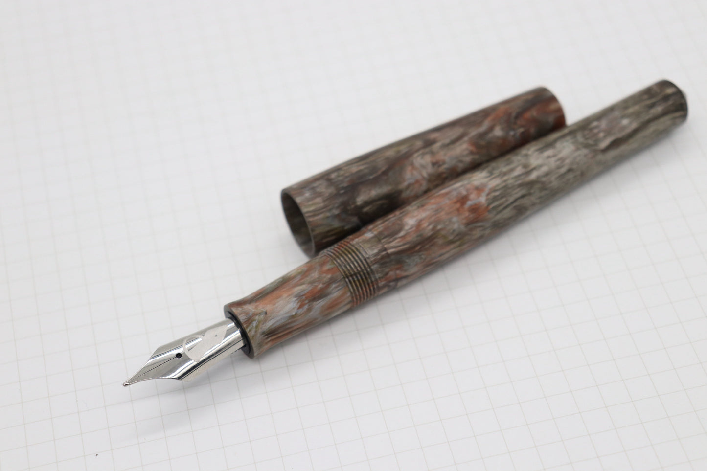 Poseidon Fountain Pen, Newly Minted (Matte)