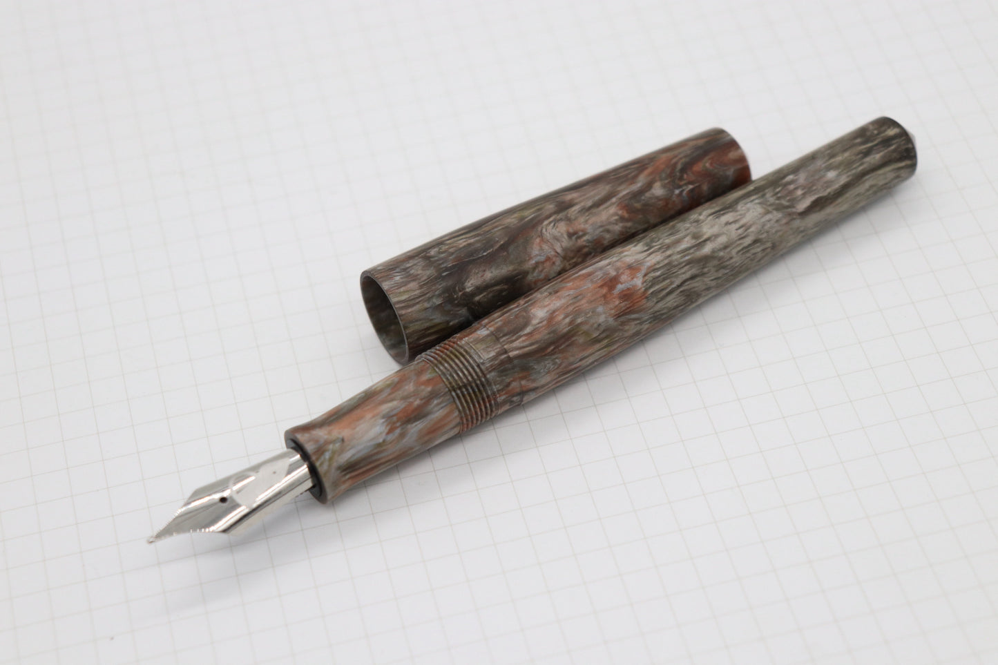 Poseidon Fountain Pen, Newly Minted (Matte)