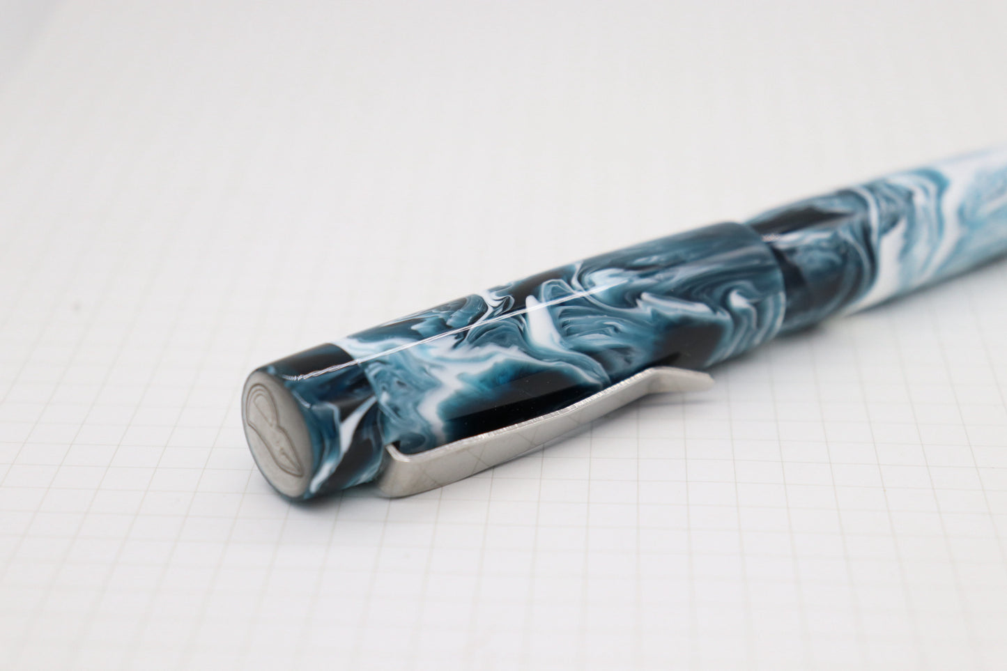Pensquale Fountain Pen, Arctic Blast