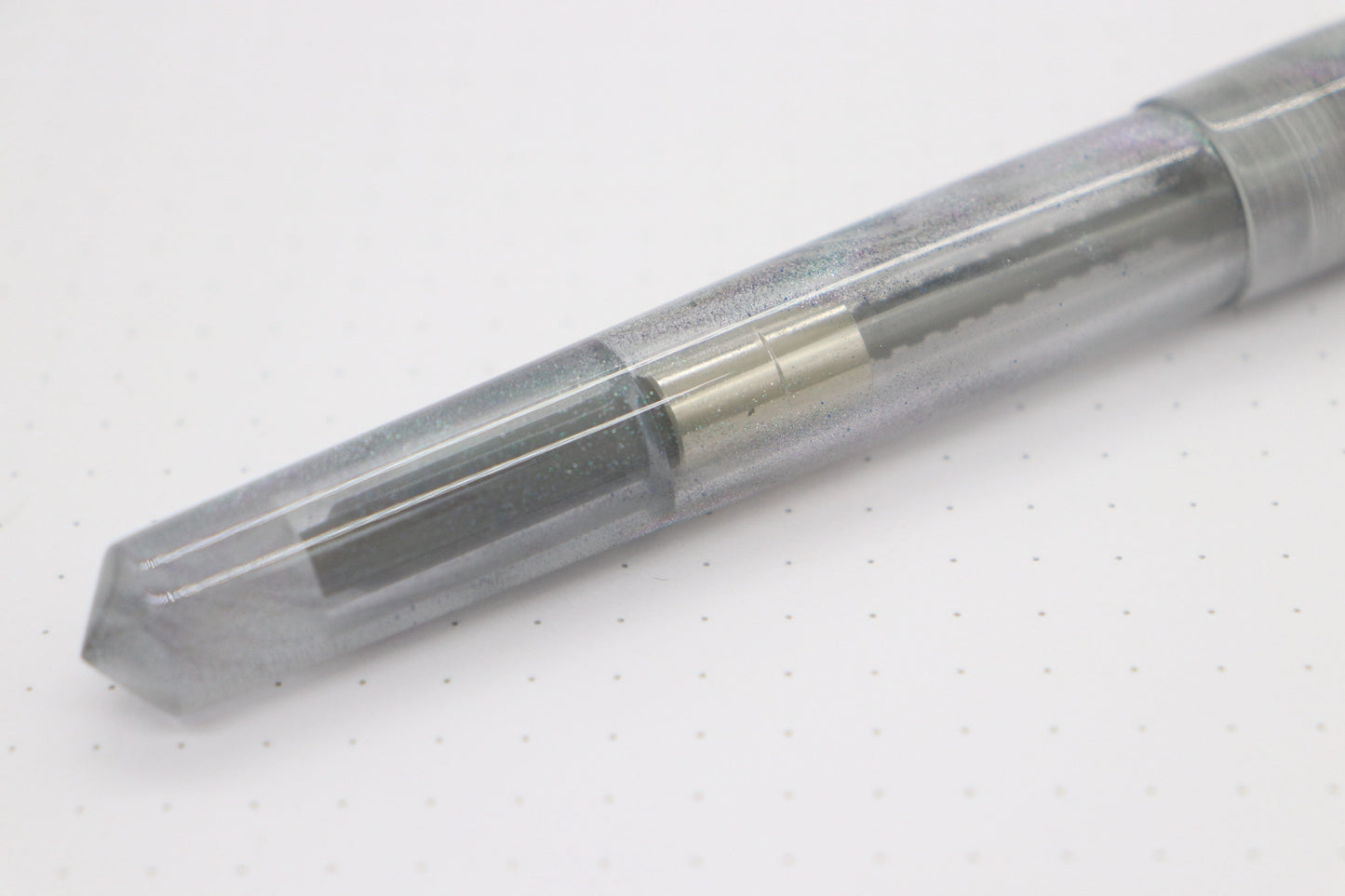 Poseidon Fountain Pen, Pourly Controlled Test Blank