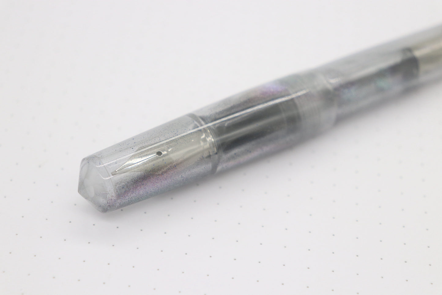 Poseidon Fountain Pen, Pourly Controlled Test Blank