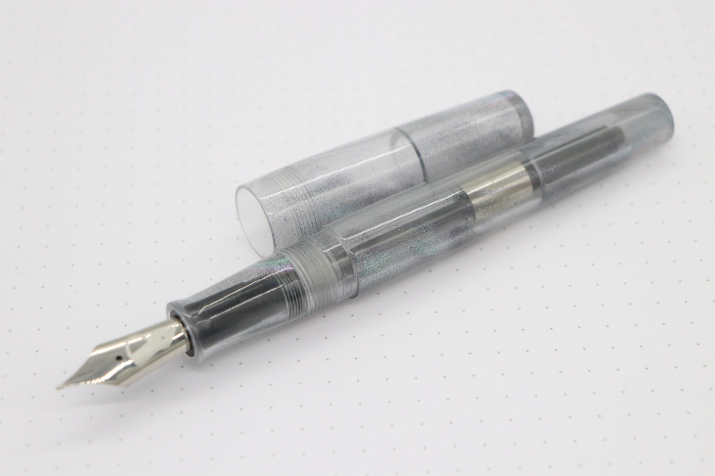 Poseidon Fountain Pen, Pourly Controlled Test Blank
