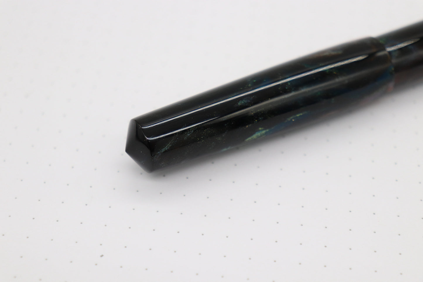 Poseidon Fountain Pen, Absinthe Abalone