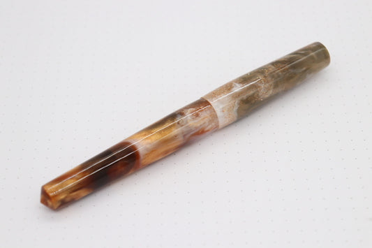 Poseidon Fountain Pen, Copper Cappucino