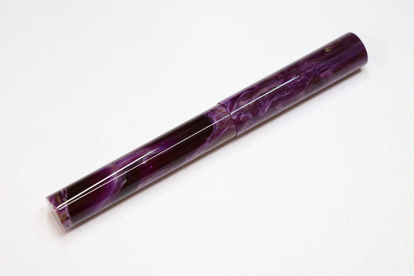 Cerberus Fountain Pen, Wine Colored One Off