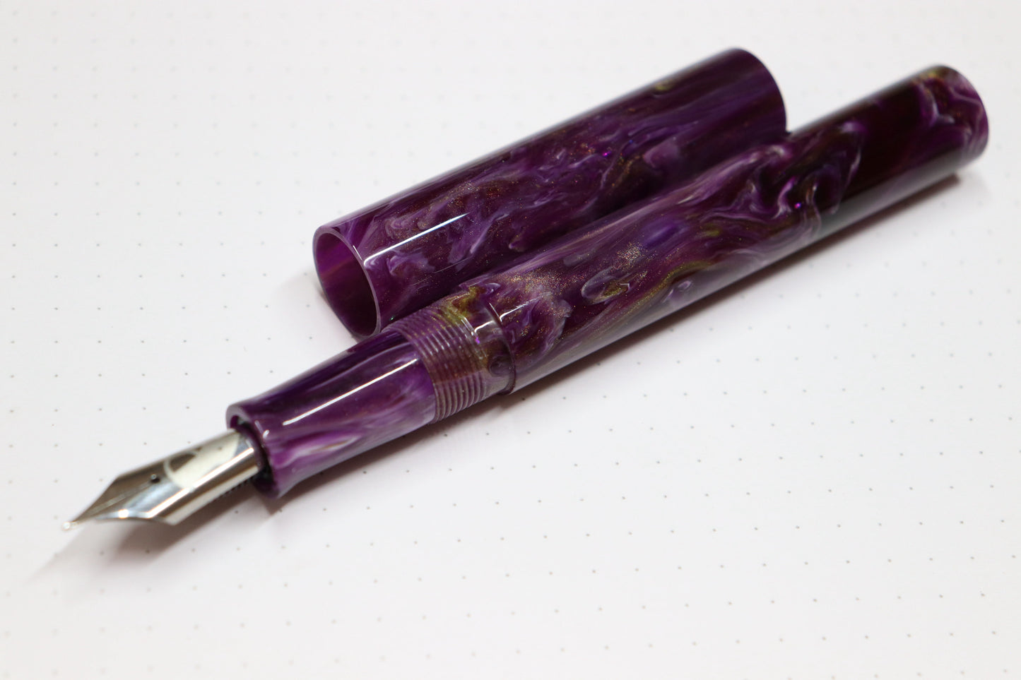 Cerberus Fountain Pen, Wine Colored One Off