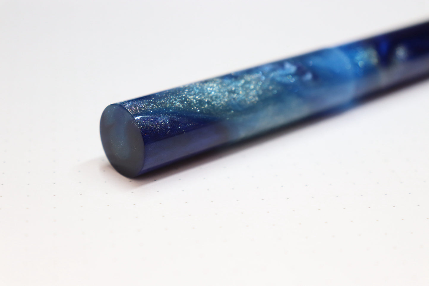 Cerberus Fountain Pen, Frosted Cobalt