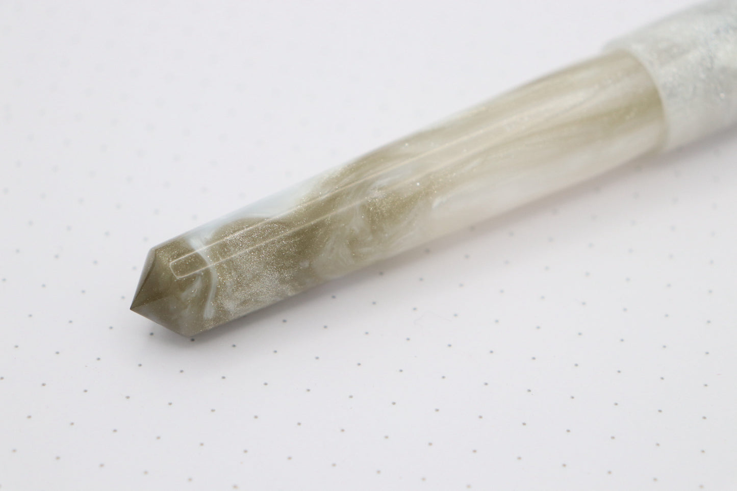 Poseidon Fountain Pen, Frosted Nimbus