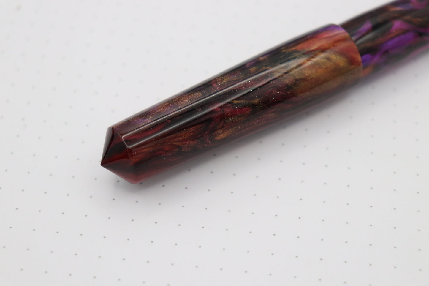 Poseidon Fountain Pen, Nebula Abalone