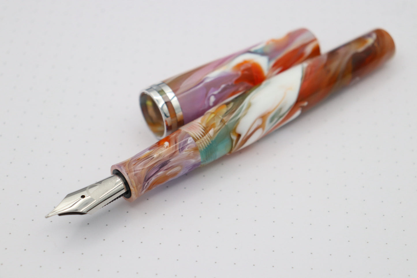 Poseidon Fountain Pen, PM1 Lite+Cap Bands
